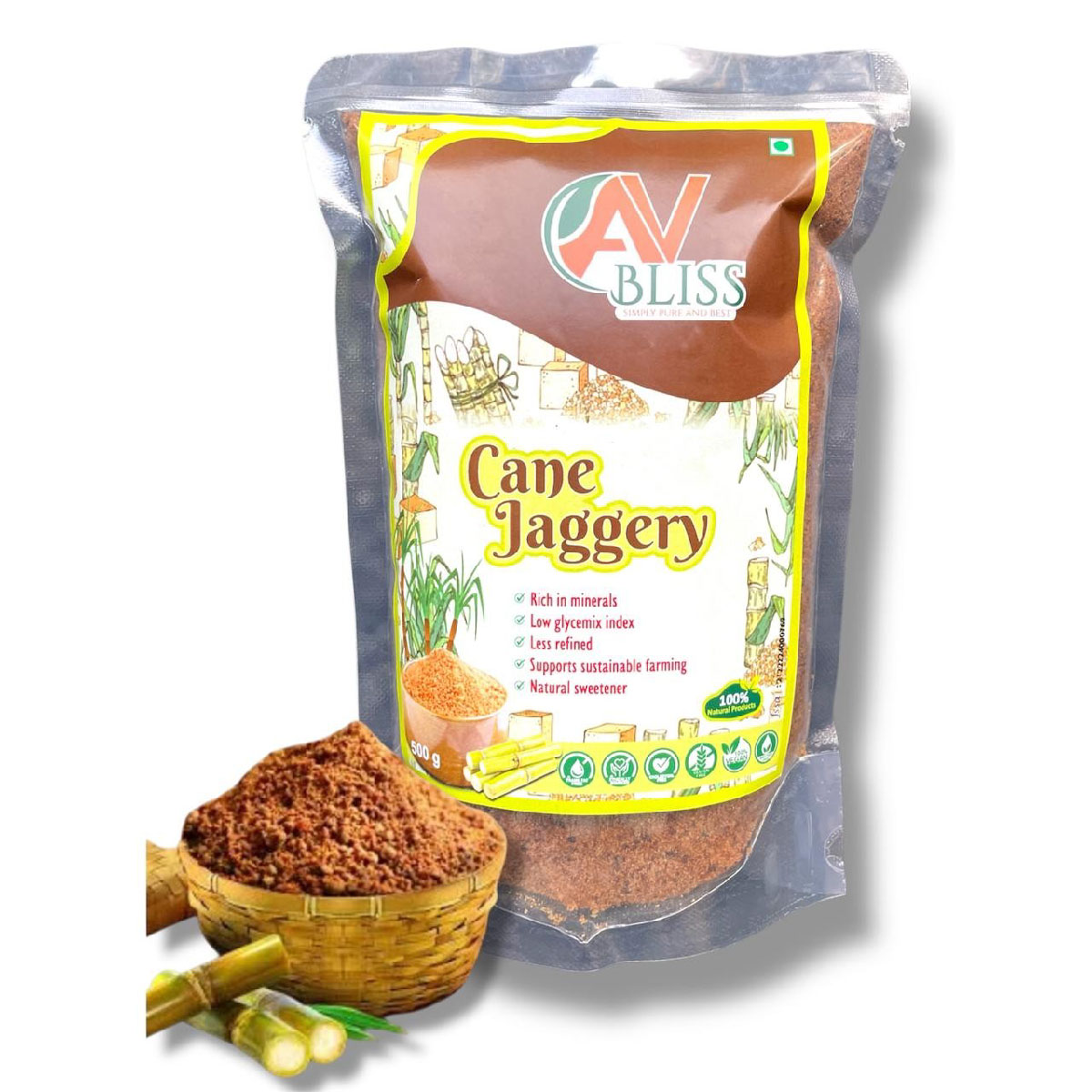 Cane Jaggery Powder